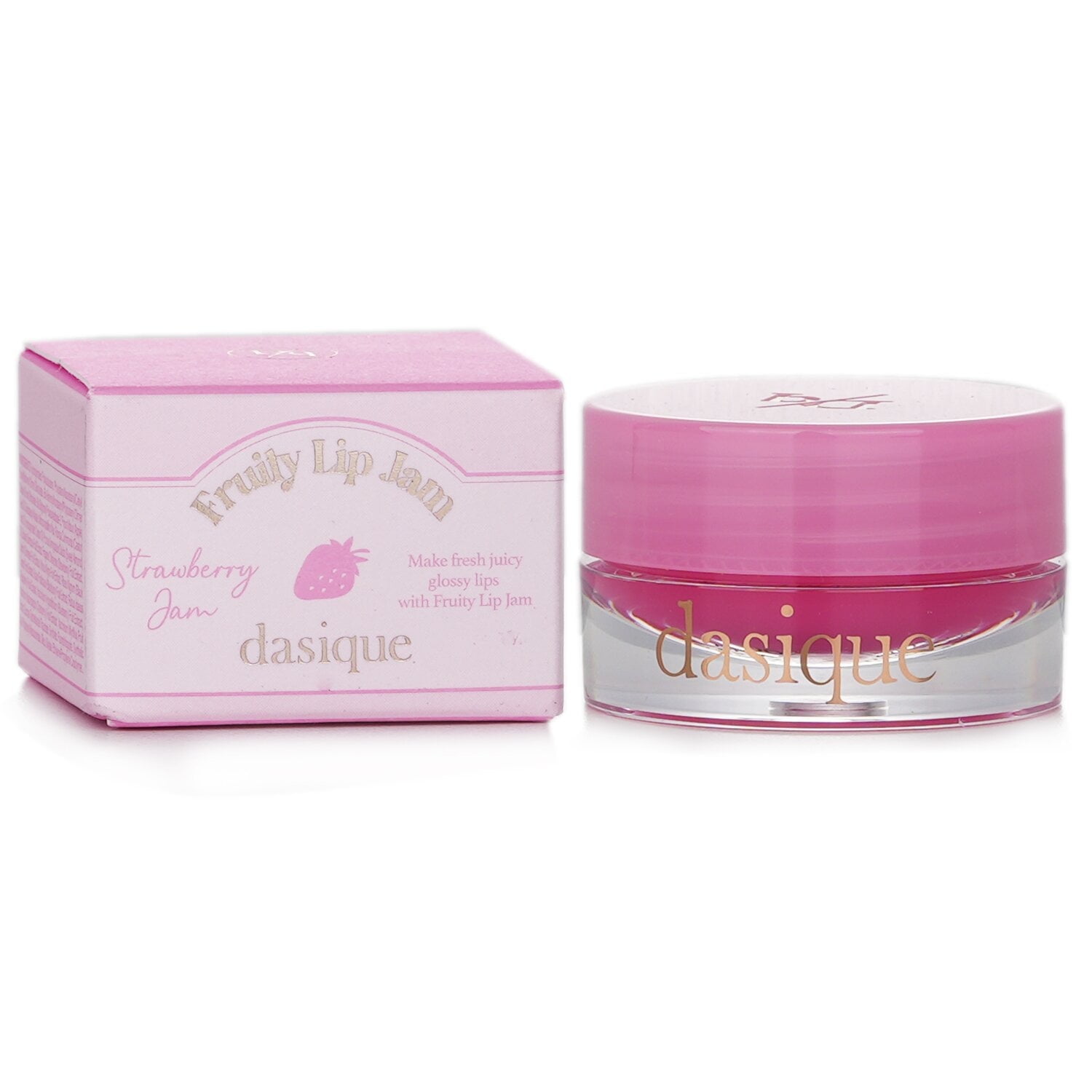 Dasique Fruity Lip Jam, 06 Strawberry Jam, 1 Ea, 2 Pack