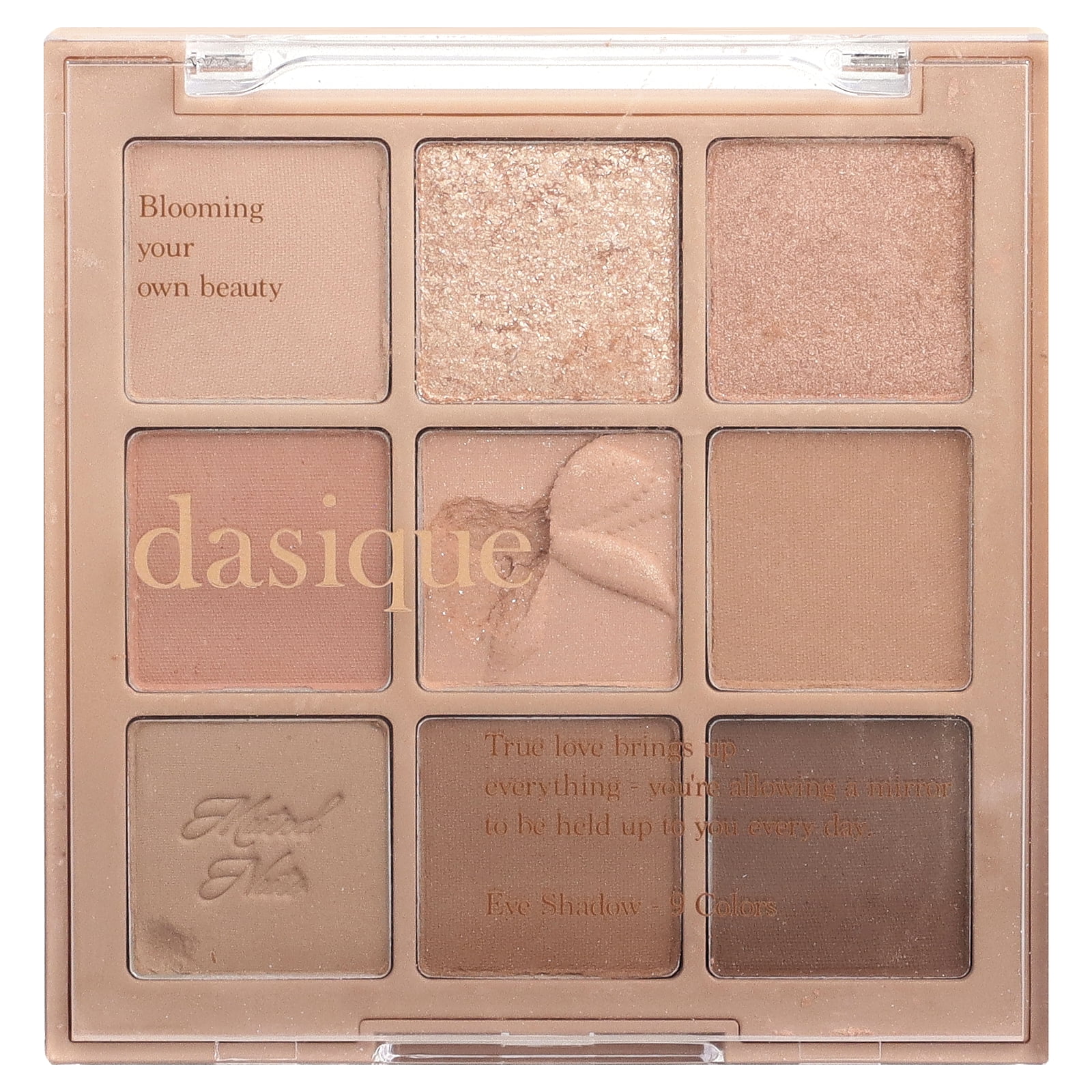 Dasique Eyeshadow Palette, 24 Muted Nuts, 1 Count