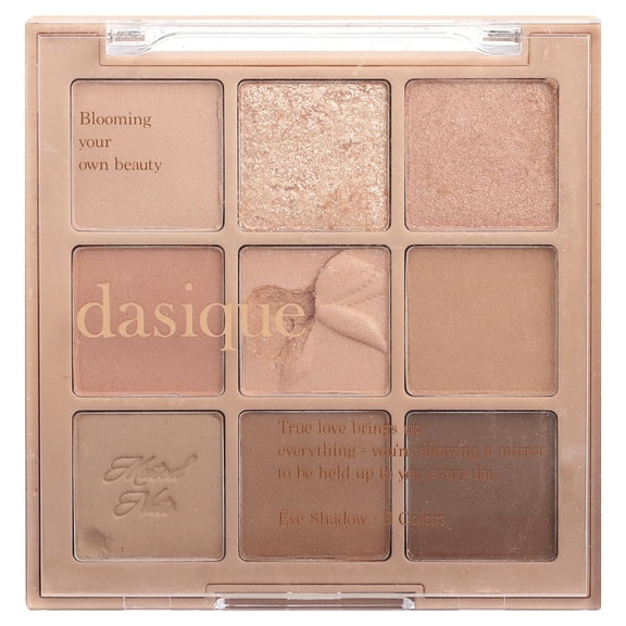 Dasique Eyeshadow Palette, 24 Muted Nuts, 1 Count
