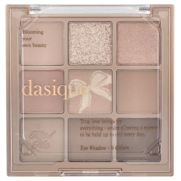Dasique Eyeshadow Palette, 24 Muted Nuts, 1 Count