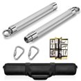 thumbnail image 1 of Dasking Pilates Bar Resistance Bands Bar Detachable 30" Length Workout Bar Exercise Bar Max Load 500LBS for Home Gym Workout Full Body Workout Power Lifting Fitness Bar, 1 of 8