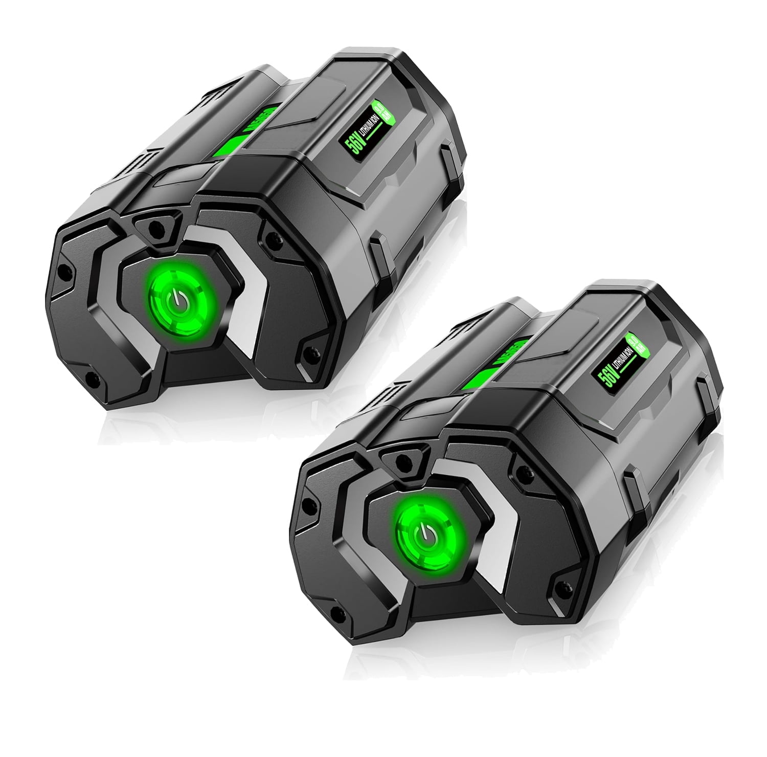 Dasnite 2× 56V 9.0Ah Lithium-Ion Battery Replace for EGO BA2800 BA4200 BA1400 BA5600T EGL1828 Compatible with ALL 56V Power Tools