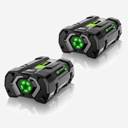 Dasnite 56V 5000mAh Power Tool Li-ion Battery for EGO BA2800, BA1400, BA4200, BA5600T, EGL1828 2Pcs