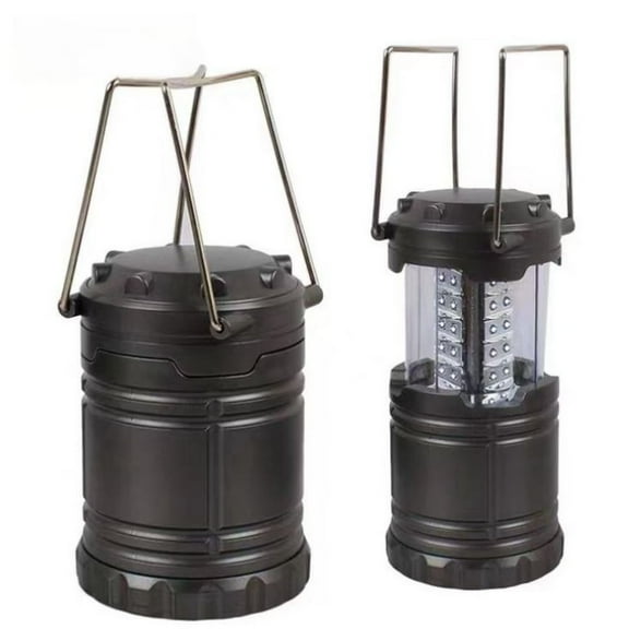 Dasoch LED Solar Camping Lanterns, for Outdoor- USB Recharger Black