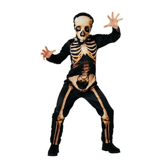 Dassyn Creations Skeleton Child Costume | Size 3/5 Unisex