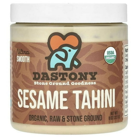 Dastony, Organic Sesame Tahini, 8 oz