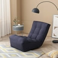 thumbnail image 1 of Dasun Single Sofa Reclining Chair Leisure Sofa Navy Blue, 1 of 5