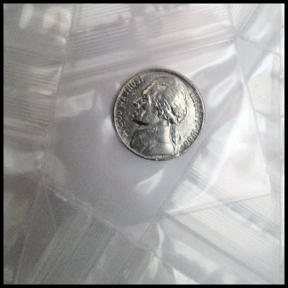 Dasuuxi 100 Baggies W 3"X4" H Small Reclosable Seal Clear Plastic Poly Bag,Small Clear Bag with Zipper,Clear Bags for Packaging, Jewelry Making & Craft Storage