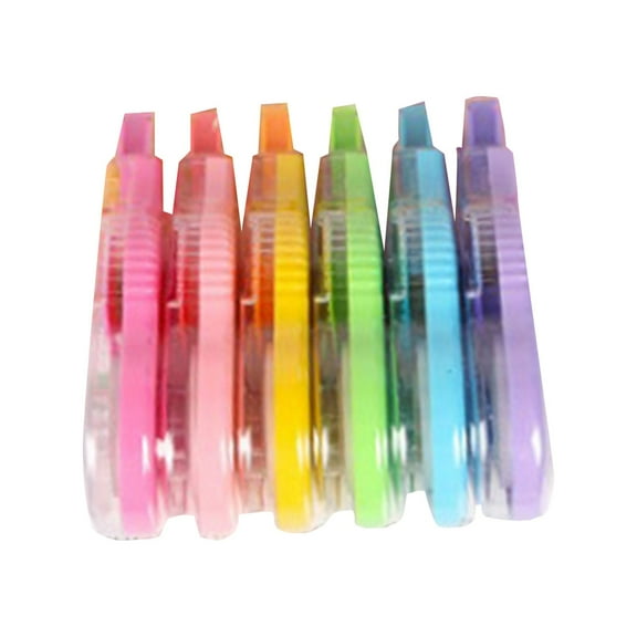 Dasuuxi 5 Pack White Correction Tape, Easy To Use Applicator for Instant Corrections Wrong Writing At Any Time, for Office, Instant Corrections Study Supplies and Products(Colorful)