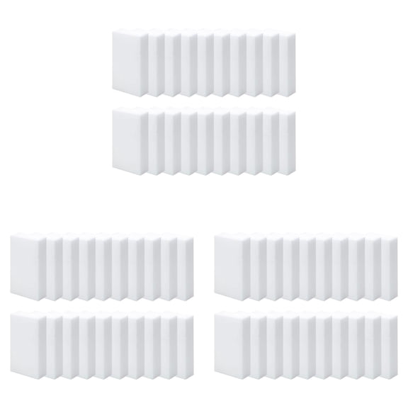 Dasuuxi 60 Pack Magic Sponges Eraser,Household Cleaning Sponges,Multi-Functional Cleaning Sponge for Kitchen,Bathroom,Sink,Wall White