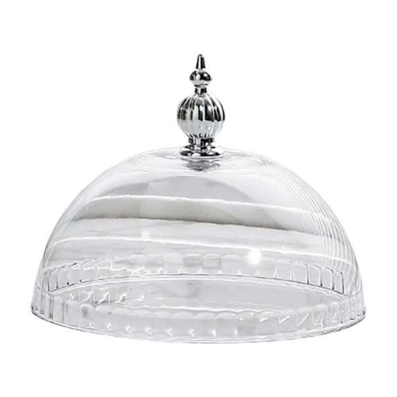 Dasuuxi Cake Dome Cover, Cover Pastry Display Cloche Serving Dish Cover Versatile Cake Cover Lid Food Dome for Kitchen Camping Wedding Home A
