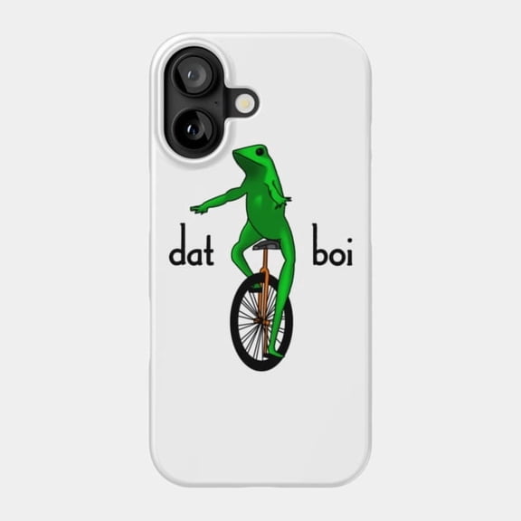 Dat Boi Funny Unicycle Frog Internet Meme Graphic Case for Apple iPhone 11 to 17