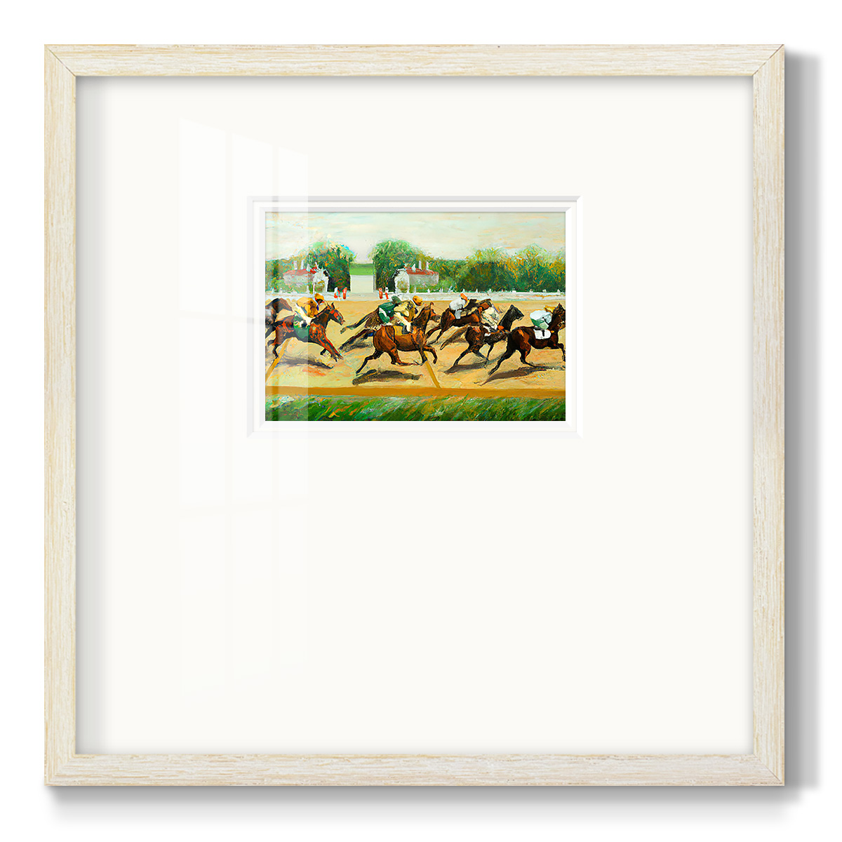 Dat at the Race IIIPremium Framed Print