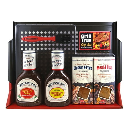 Dat'l Do-It Grill Tray Gift Set, Assorted Sauces and Bold Seasonings, 40 Ounces, 1 Ct.