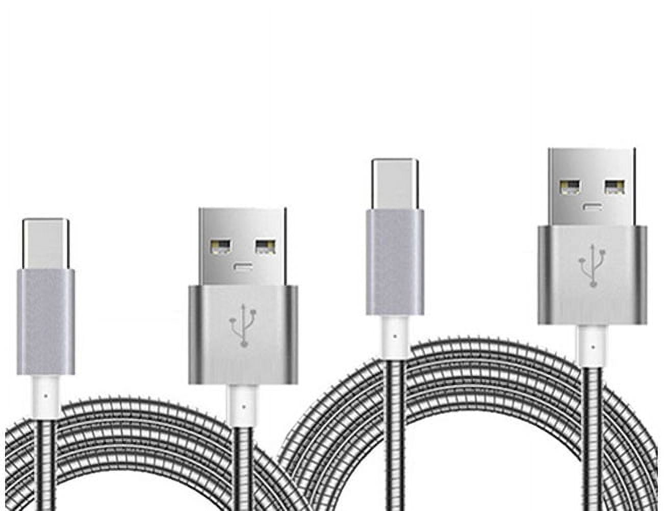 Data 3ft and 6ft USB-C Cable for Google Pixel 7/Pro/6a/6/Pro Phones - Fast Charger Cord Long Type-C Power Wire Sync  Compatible With Pixel 7/Pro/6a/6/Pro Models