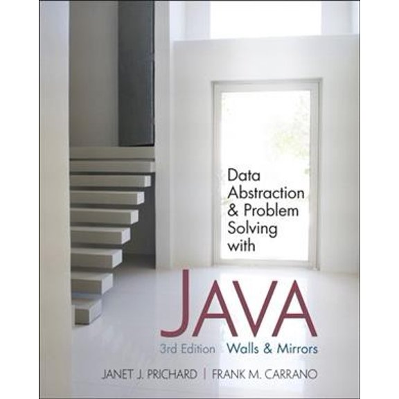 Pre-Owned Data Abstraction & Problem Solving with Java: Walls and Mirrors (Paperback) 0132122308 9780132122306