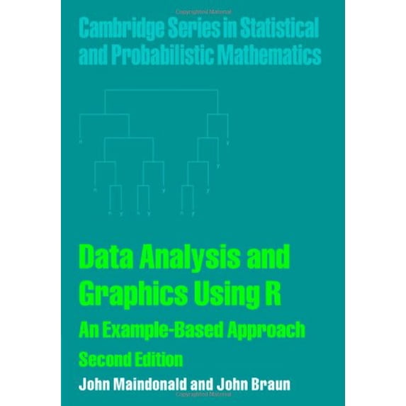 Pre-Owned Data Analysis and Graphics Using R: An Example-based Approach (Cambridge Series in Statistical and Probabilistic Mathematics, Series Number 10) Paperback
