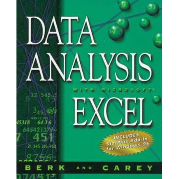 Pre-Owned Data Analysis with Microsoft Excel: Windows 95 Edition (Paperback) 0534529291 9780534529291