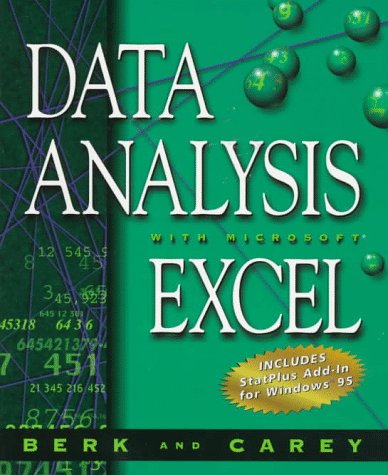 Pre-Owned Data Analysis with Microsoft Excel: Windows 95 Edition ...