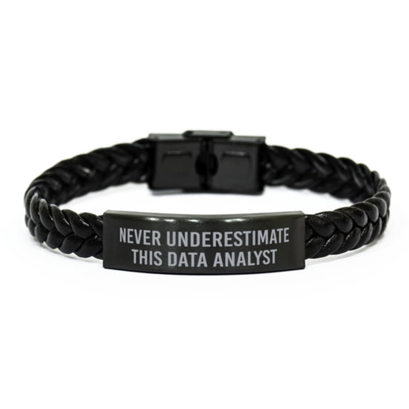 Data Analyst Bracelet, Never Underestimate This Data Analyst Gift Christmas