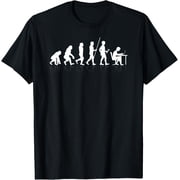 Data Analyst Evolution Data Scientist Data Science Expert T-ShirtMen and women, Black T-shirt, size Extra large