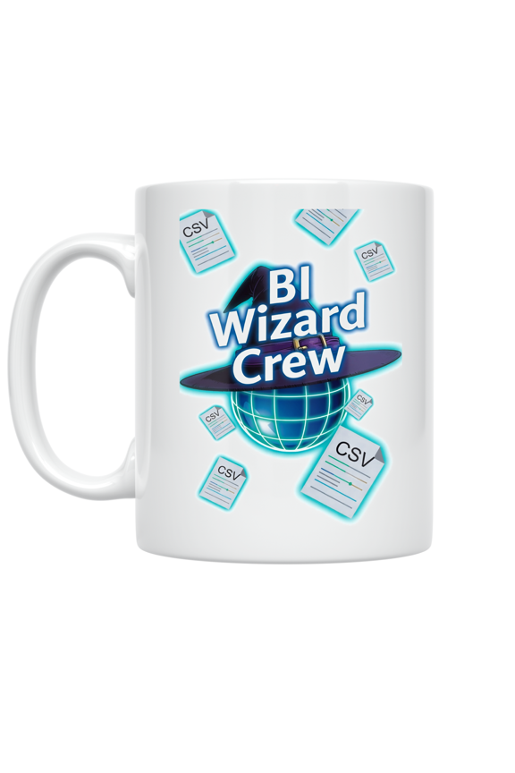 Data Analyst Wizard Crew - Data Analyst Enthusiast - 11 oz Ceramic Coffee Mug