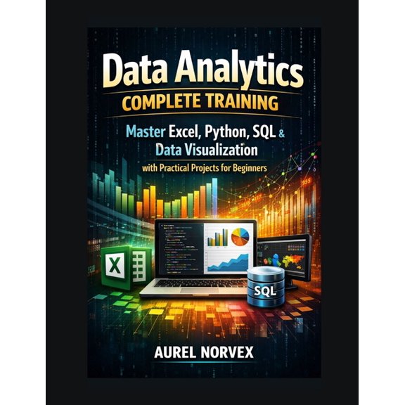 Data Analytics Complete Training: Master Excel, Python, SQL & Data Visualization with Practical Projects for Beginners, (Paperback)