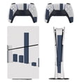 thumbnail image 1 of Data Bar Breakdown Console Skin Bundle for PS5 Pro Slim Disc & Digital / PS4 – Full Wrap + Dual Controller Flair, 1 of 5