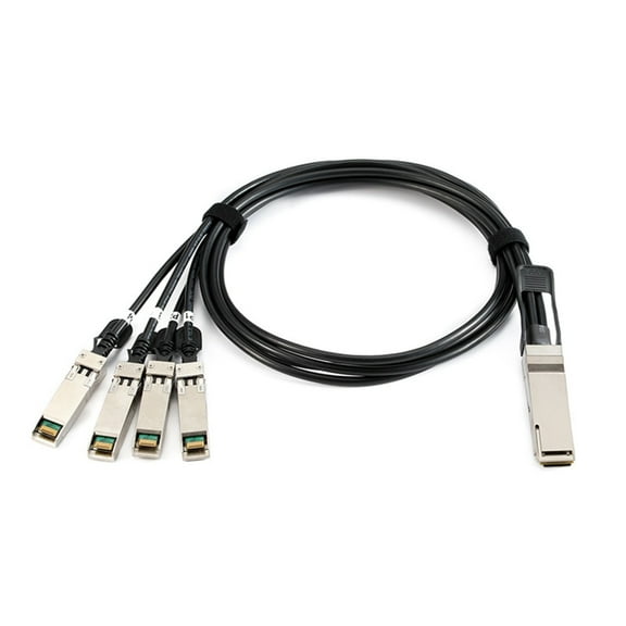 Data Cable Highly Speed 40Gbps to 4SFP+Direct Attach Copper Cable, 1Meter