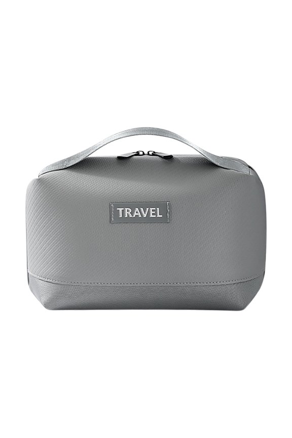 Data Cable Storage Bag,Electronic Organizer Accessory Cable Organiser Bag Water-Resistant Travel Essentials Tech Pouch for Charger, Cables, Hard Drive, Power Bank, Memory Card (Gray)