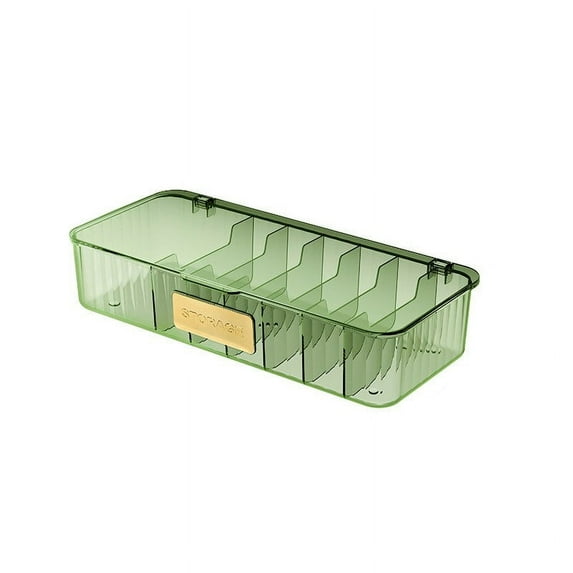 Data Cable Storage Box Organizer | Desktop Multifunctional Charging Cable Drawer Box | Earphone & Mobile Charger Holder | Cord Management | Multiple Compartments | Durable Material | 1 Pack