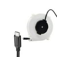 thumbnail image 1 of Data Cable Winding Reel Charging Cable Automatic Retractable Power Cord Reel 1 To 3 Meters Reel Reel 122*20 Mm For Camping, 1 of 7