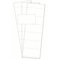 thumbnail image 1 of Data Card Replacement Inserts, White, Accessories, 3" X 1.75", 500 pack, 1 of 1