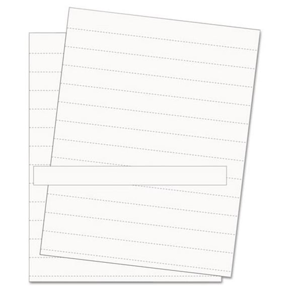 Bi-Silque Visual Communication Products FM1615 Data Card Replacement Sheet, 8 1/2 x 11 Sheets, White, 10/PK