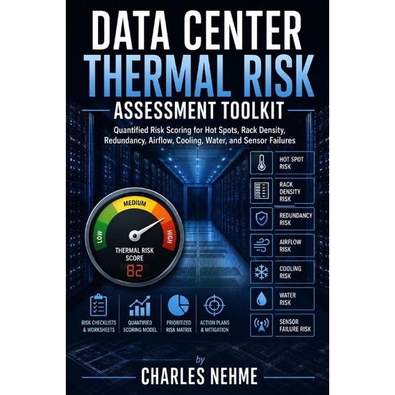 Data Center Thermal Risk Assessment Toolkit: Quantified Risk Scoring for Hot Spots, Rack Density, Redundancy, Airflow, C, (Paperback)
