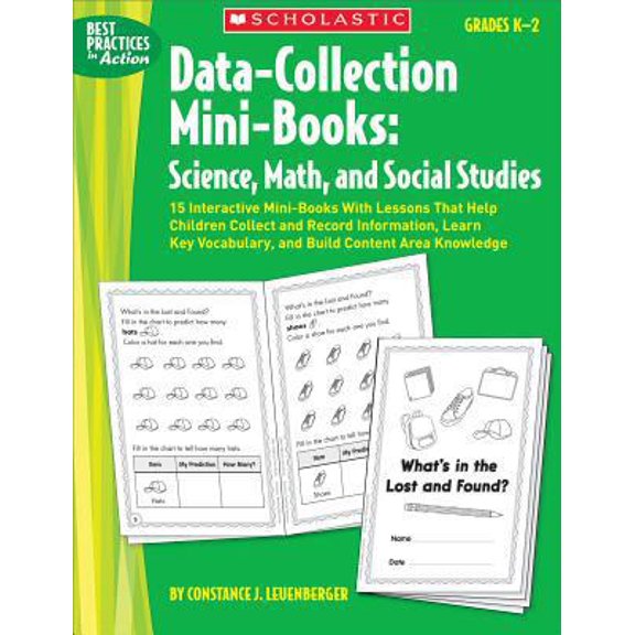 Pre-Owned Data Collection Mini-Books: Science, Math, and Social Studies: Grades K-2 (Paperback) 0439580633 9780439580632