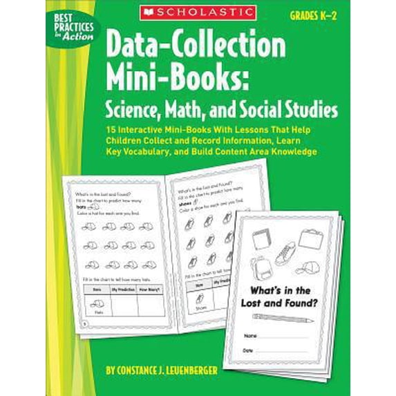 Pre-Owned Data Collection Mini-Books: Science, Math, and Social Studies: Grades K-2 (Paperback) 0439580633 9780439580632