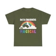 thumbnail image 1 of Data Encoders Are Magical Unisex Graphic Tee Shirt, Sizes S-5XL, 1 of 12