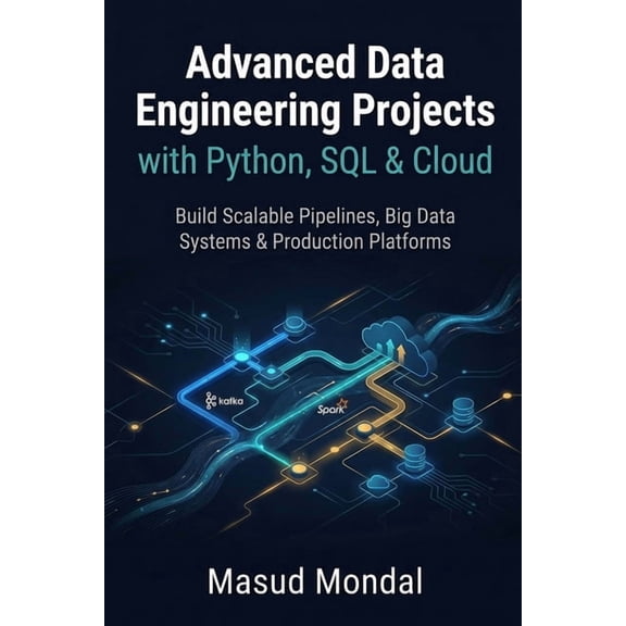 Advanced Data Engineering Projects with Python, SQL & Cloud: Build Scalable Pipelines, Big Data Systems & Production Pla, (Paperback)