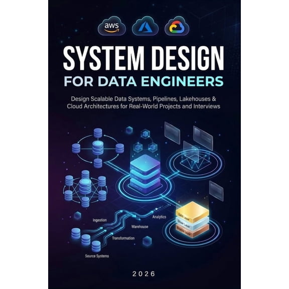 Data Engineering System Design for Data Engineers: Design Scalable Data Systems, Pipelines, Lakehouses & Cloud Architectures for Real-Wor, (Paperback)