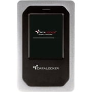 Data Locker 2TB External Encrypted Drive HDD, Black - FIPS 140-2 L3 - AES 256-bit - Touchscreen - USB 3.2 Gen 1