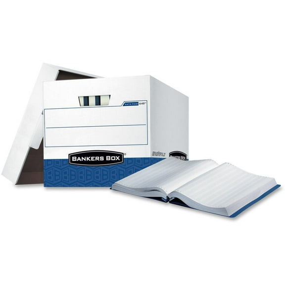 Bankers Box Data-Pak Computer Paper - Internal Dimensions: 12.75" Width x 16" Depth x 12.50" Height - External Dimensions: 13.8" Width x 17.8" Depth x 13" Height - Lift-off Closure - Heavy Duty -...