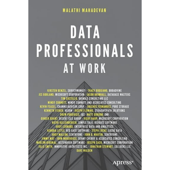 Data Professionals at Work, (Paperback)