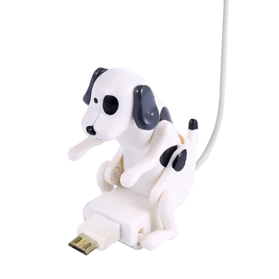 Data Puppy USB Charging Cable Creative Design with Automatic Hip Swinging When Charging for Android Phones 1.2M C