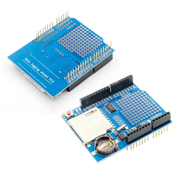 Toyandona Data Logging Shield Compatible for Data Logger Module Multi PCB Board for Engineers 1Pack