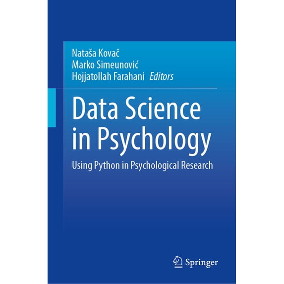 Data Science in Psychology: Using Python in Psychological Research, (Hardcover)
