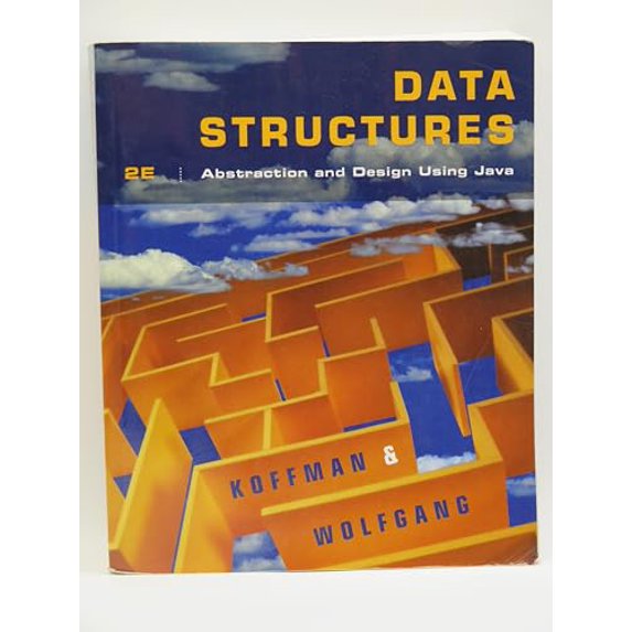 Pre-Owned Data Structures: Abstraction and Design Using Java (Paperback) 0470128704 9780470128701