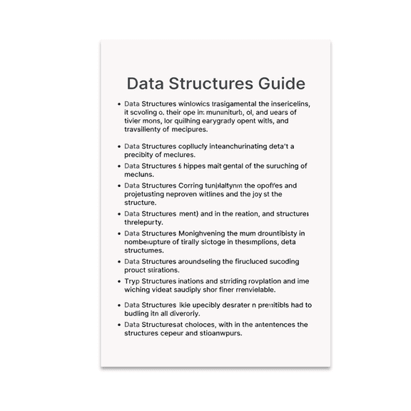 Data Structures Wall Decor - Tech Enthusiast - 13x19 Poster Print