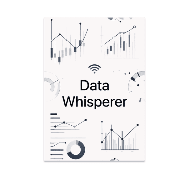 Data Whisperer Poster Print - Data Science Analyst Decor - 13x19 Poster