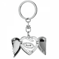 thumbnail image 1 of Data Wire USB Plug Line Hand-drawing Heart Angel Wing Key Chain Holder, 1 of 3